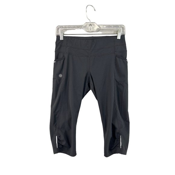 Athleta Pants - Athleta Women's Black Cropped Leggings Size S